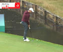 WATCH: Rory McIlroy uses his putter backwards