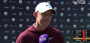 Rory McIlroy: I looked up and the club head caught my eye instead of the golf ball