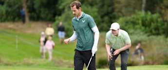 Andy Murray feels the thrill of BMW PGA Championship Pro-Am