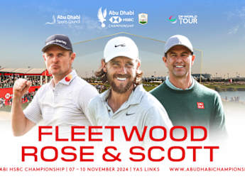 Fleetwood, Scott and Rose confirmed for Abu Dhabi HSBC Championship