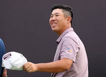 Byeong Hun An stars on home soil to take two-shot lead into weekend