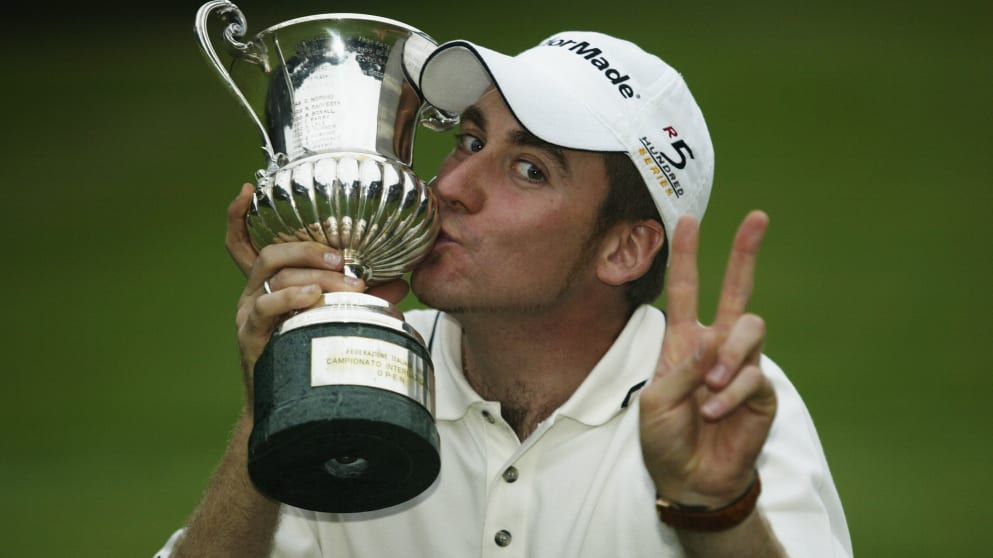 Ian Poulter in 2002