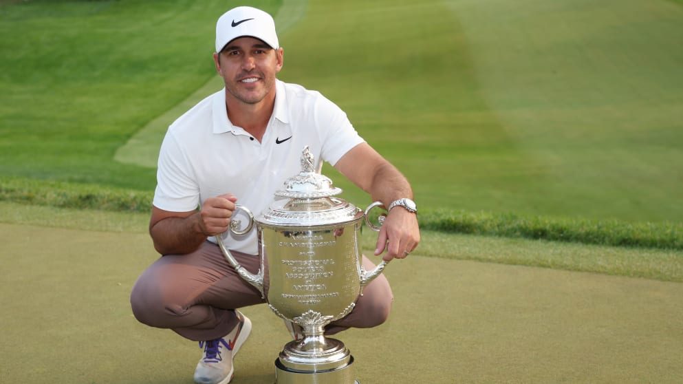 Koepka trophy