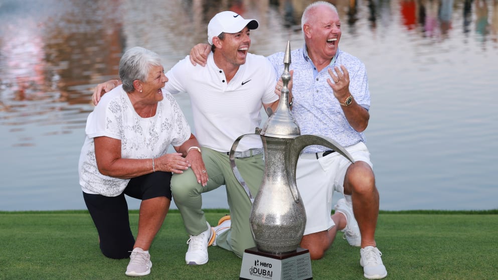 Rory McIlroy mum and dad