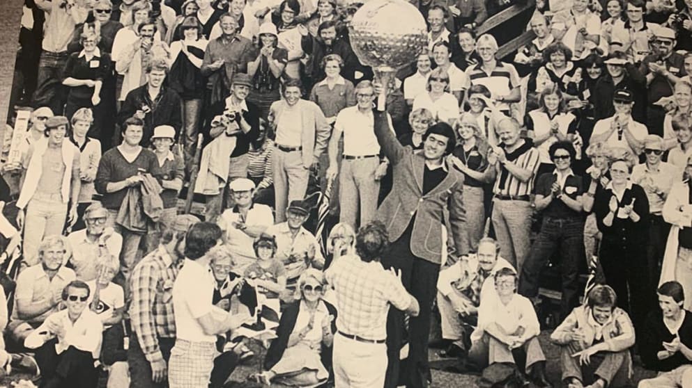 Seve Ballesteros wins at Vasatorps Golfklubb in 1978
